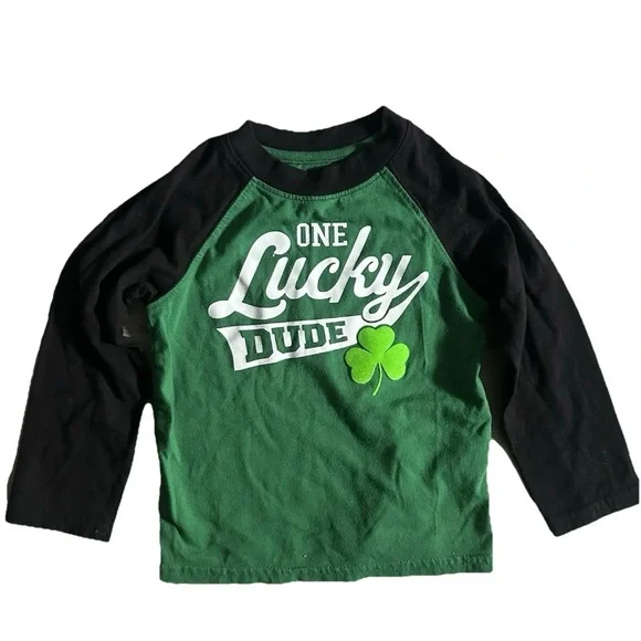 Lot Of 4 Toddler Boy Long Sleeve Shirts Size 3T - Picture 5 of 6